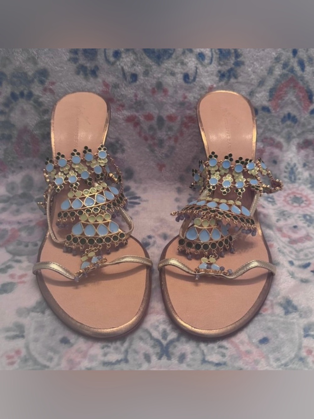 GIUSEPPE ZANOTTI GLADIATOR SANDALS SIZE 41 - Picture 8 of 12